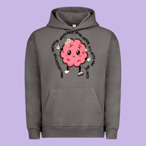 Brain Urban Hoodie Designed By Maliassmallbusiness