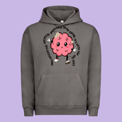 Brain Urban Hoodie Designed By Maliassmallbusiness