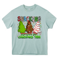 Arona Snacking Around The Christmas Tree Heavy Core Tee - CowhideDigitalArt