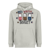Red White Boozy Heavyweight Hoodie | Teevron