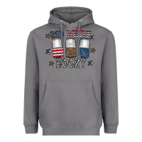 Storm red white boozy Heavyweight Hoodie - CowhideDigitalArt