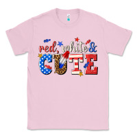Bubblegum Pink red white and cute billie wilder Classic Tee - texasbilliewilder