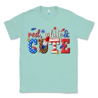 Seafoam red white and cute billie wilder Classic Tee - texasbilliewilder