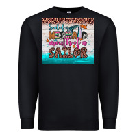 Black soul of a mermaid mouth of a sailor Premium Sweatshirt - JahusDesignShop