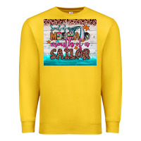 Lemon soul of a mermaid mouth of a sailor Premium Sweatshirt - JahusDesignShop