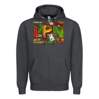 Smoke licensed practical nurse Zipper Hoodie - Zillion Design Studio