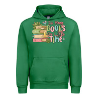 Emerald so many books so little time Urban Hoodie - MaliasSmallBusiness