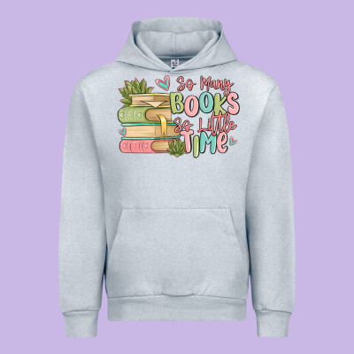 So Many Books So Little Time Urban Hoodie Designed By Maliassmallbusiness
