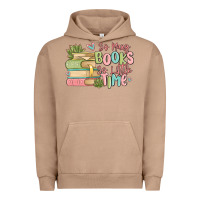 Pigment Burro so many books so little time Urban Hoodie - MaliasSmallBusiness