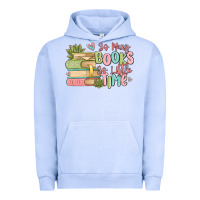 Pigment Grape Ice so many books so little time Urban Hoodie - MaliasSmallBusiness