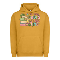 Pigment Peanut Butter so many books so little time Urban Hoodie - MaliasSmallBusiness