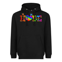 Black lgbtq heart and hope Heavyweight Hoodie - HRA Design Shop