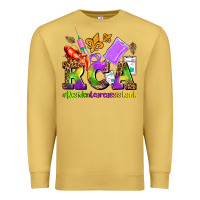 Antique Gold mardi gras rca resident care assistant Premium Sweatshirt - AdoDesignShop