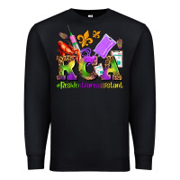 Black mardi gras rca resident care assistant Premium Sweatshirt - AdoDesignShop