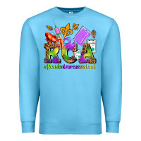 Ocean Blue mardi gras rca resident care assistant Premium Sweatshirt - AdoDesignShop