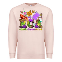 Pale Pink mardi gras rca resident care assistant Premium Sweatshirt - AdoDesignShop