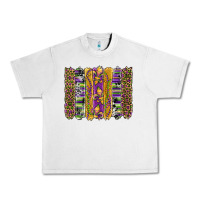 Lunar Rock mardi gras fleur de lis cowhide serape leopard glitter brushstrokes Urban Heavy Tee - Artiststas