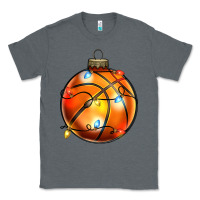 Charcoal Heather christmas baskeball Classic Tee - Zillion Design Studio