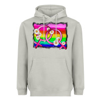 Moon Dust lgbtq gender lesbian symbol Heavyweight Hoodie - HRA Design Shop