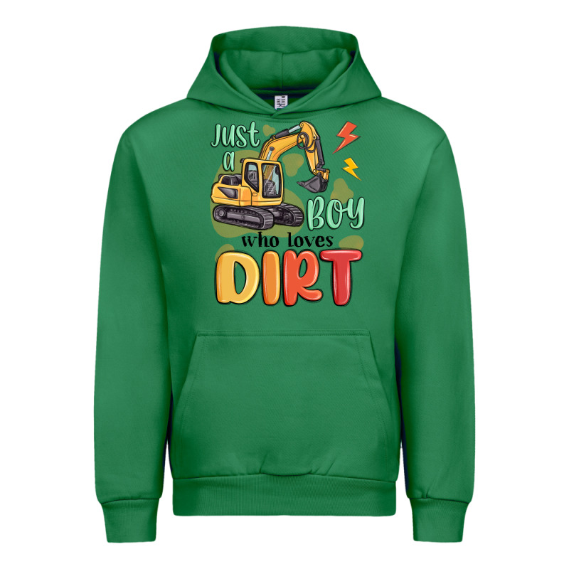 Just A Boy Who Loves Dirt Urban Hoodie by MaliasSmallBusiness | Teevron