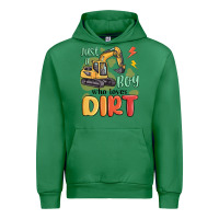 Emerald just a boy who loves dirt Urban Hoodie - MaliasSmallBusiness