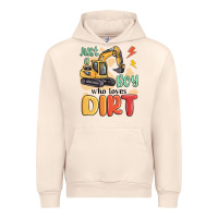Sandshell just a boy who loves dirt Urban Hoodie - MaliasSmallBusiness