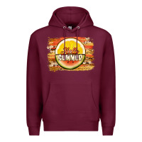 Burgundy hello summer watermelon lemon Premium Hoodie - Jasminsmagicworld