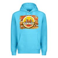Ocean Blue hello summer watermelon lemon Premium Hoodie - Jasminsmagicworld