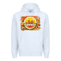 White hello summer watermelon lemon Premium Hoodie - Jasminsmagicworld