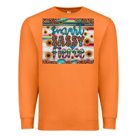 Carrot smart  sassy fierce Premium Sweatshirt - JahusDesignShop