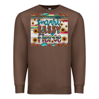 Chestnut smart  sassy fierce Premium Sweatshirt - JahusDesignShop
