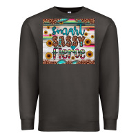 Smoke smart  sassy fierce Premium Sweatshirt - JahusDesignShop