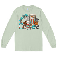 Matcha but first coffee Long Sleeve Tee - texasbilliewilder
