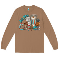Toasted Coconut but first coffee Long Sleeve Tee - texasbilliewilder