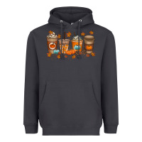 Smoke Fall Coffee Drink Heavyweight Hoodie - RacoonDesign