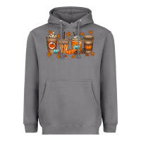 Storm Fall Coffee Drink Heavyweight Hoodie - RacoonDesign