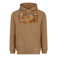 Fall Coffee Drink Heavyweight Hoodie | Teevron