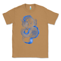 Toasted Coconut blue dragon Classic Tee - RanaPortraitStore