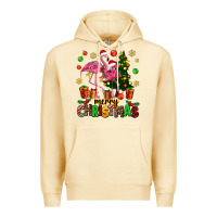 Pina Colada flamingo merry christmas Premium Hoodie - AdoDesignShop