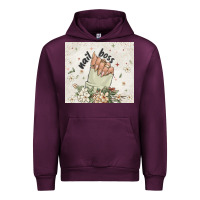 Mauve Wine nail boss Urban Hoodie - MaliasSmallBusiness