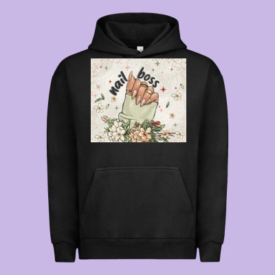 Nail Boss Urban Hoodie Designed By Maliassmallbusiness