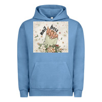 Pigment Pebble Blue nail boss Urban Hoodie - MaliasSmallBusiness