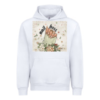 White nail boss Urban Hoodie - MaliasSmallBusiness