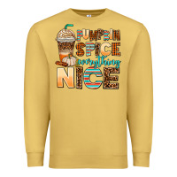 Antique Gold pumpkin spice everything nice Premium Sweatshirt - AdoDesignShop