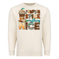 Sandshell pumpkin spice everything nice Premium Sweatshirt - AdoDesignShop