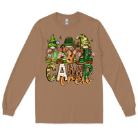 Toasted Coconut camp crew with gnomies Long Sleeve Tee - texasbilliewilder
