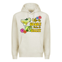 Oatmeal Heather life is short make it salty Premium Hoodie - Jasminsmagicworld