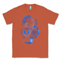 Copper blue dragon Classic Tee - RanaPortraitStore