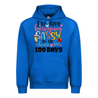Cobalt 100 days of school Urban Hoodie - MaliasSmallBusiness