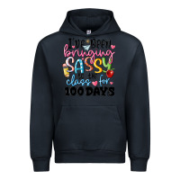 Navy 100 days of school Urban Hoodie - MaliasSmallBusiness
